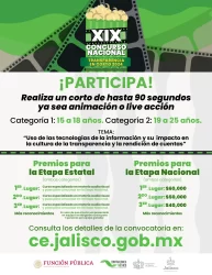 XIX Concurso Nacional de Transparencia en Corto